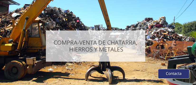 Compra - venta de chatarra, hierro y metales